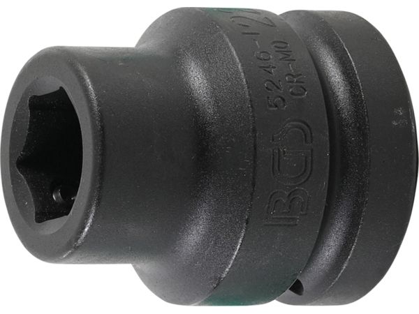 Adaptér vnitřní 1" BGS105246-1, vnitřní šestihran 22 mm, tvrzený