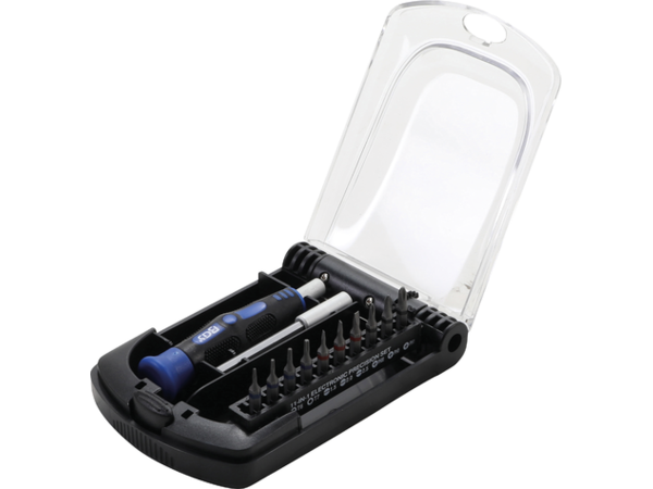 bity pro elektroniku PL, PH, TORX, Plochý, 11 dílů