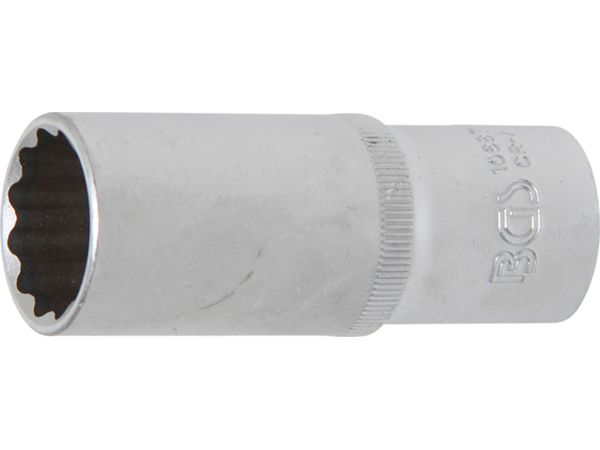 Nástrčná hlavice 1/2" 22 mm BGS1010687, 12hranná, prodloužená