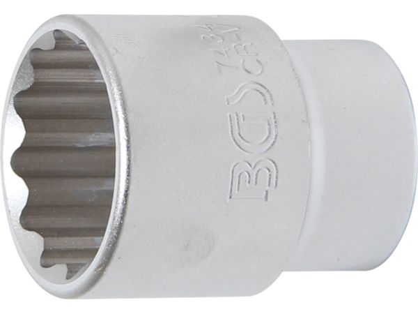 Nástrčná hlavice 3/4" 34 mm BGS107434, 12hranná