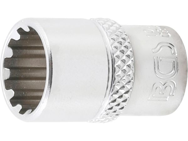 Nástrčná hlavice 1/4" 11 mm BGS1010111, Gear Lock