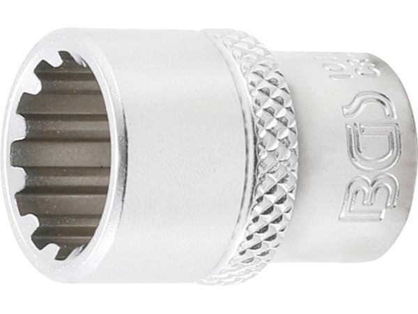 Nástrčná hlavice 1/4" 12 mm BGS1010112, Gear Lock