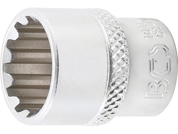 Nástrčná hlavice 1/4" 14 mm BGS1010114, Gear Lock