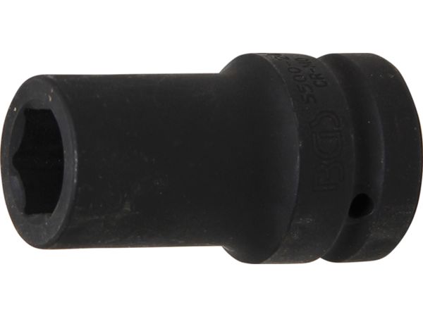 Nástrčná hlavice 1" 24 mm BGS105500-24, prodloužená, tvrzená, Pro Torque