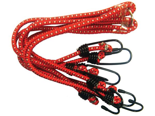 Gumové upínáky Kraftmann - 8 háků BGS1085518, gumový pavouk