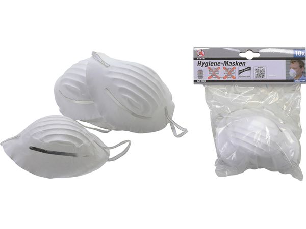 Ochranné hygienické masky Kraftmann BGS103624 10 ks