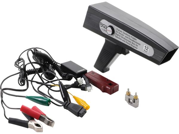 Digitální stroboskopická lampa BGS1040107 Pro benzinové a naftové motory