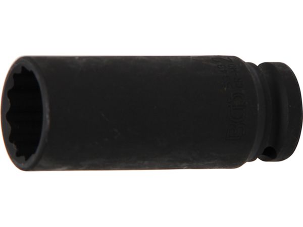 Nástrčná hlavice 1/2" 24 mm BGS105343, prodloužená, tvrzená, 12hranná