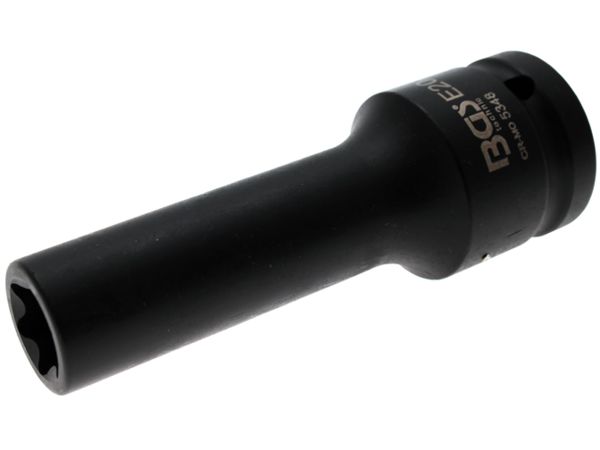 Nástrčná hlavice 3/4" E20 BGS105348, prodloužená, tvrzená pro E-Profil