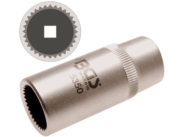Nástrčná hlavice 1/2" tisícihran 33 zubů BGS105350 Pro vstřikovací čerpadla Mercedes-Benz