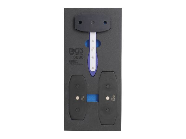 Nářaďový modul 1/3 - BGS106680 Nástroje pro stlačení brzdových pístů, ráčnová funkce