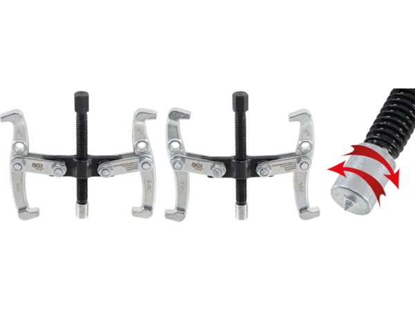 Vnější/vnitřní 2ramenné stahováky 20 ÷ 140 mm BGS107714 Sada 2 ks