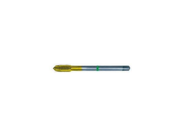 Strojní závitník HSS-Co5 M20 × 2,5 mm na slepé otvory Format typ UNI 6H, DIN 376. Tin