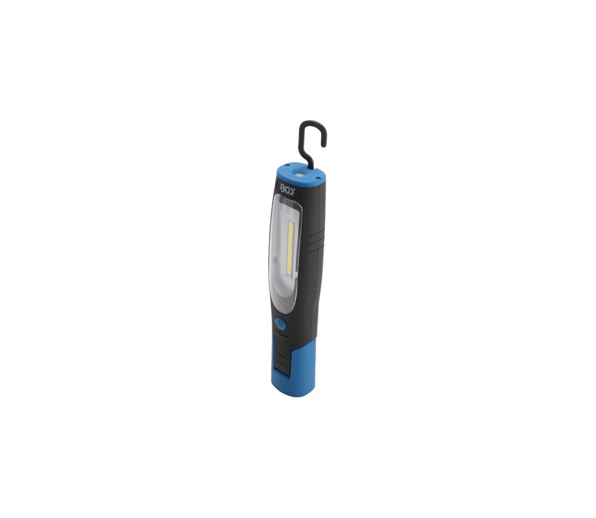 Montářní svítilna COB LED BGS1085324 s magnetem a hákem