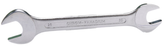 Oboustranný klíč 25 x 28 mm BGS101184-25x28, DIN 3110, chrom vanadium