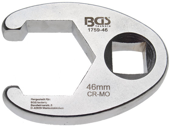 Plochý otevřený klíč 3/4" - 46 mm BGS101759-46