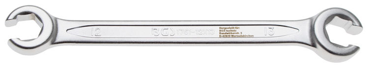 Otevřený očkový klíč 12 x 13 mm BGS101761-12x13 na brzdová potrubí
