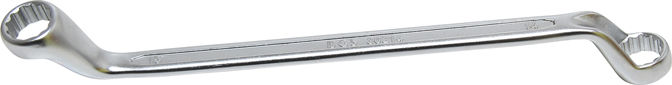 Oboustraný očkový klíč 14 x 15 mm BGS1030214, vyhnutý, DIN 838