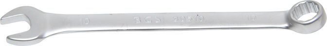 Očkoplochý klíč 10 mm BGS1030510, DIN 3113A, matný chrom
