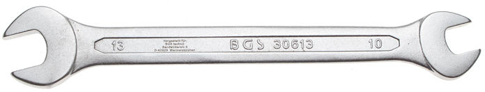 Oboustranný klíč 10 x 13 mm BGS1030613, DIN 3110