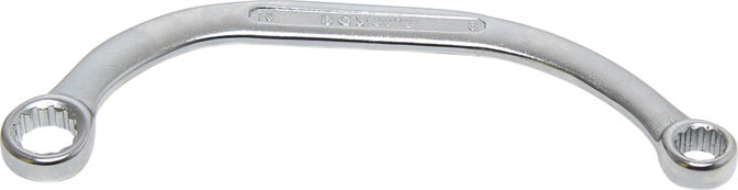 Oboustranný očkový klíč 8 x 10 mm BGS1030721, C-forma, dvanáctihran