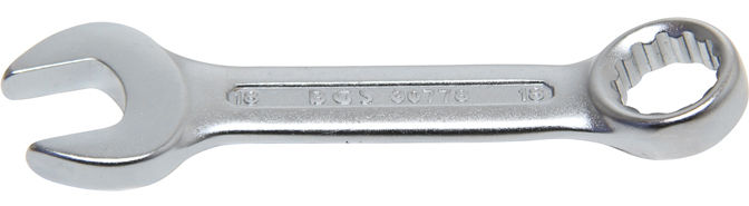 Očkoplochý klíč 18 mm BGS1030778, extra krátký