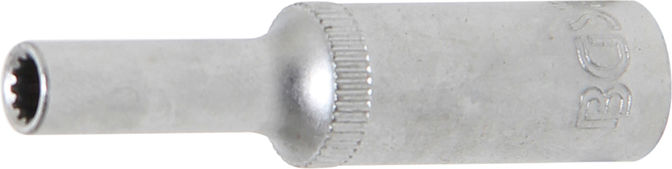 Nástrčná hlavice 1/4" 4 mm BGS1010154, prodloužená, Gear Lock