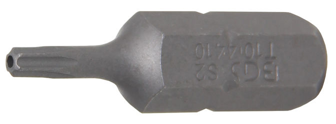 Šroubovací bit 5/16" T-profil T 10 x 30 mm, s vrtáním BGS104410