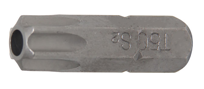 Šroubovací bit 5/16" T-profil T 50 x 30 mm, s vrtáním BGS104450