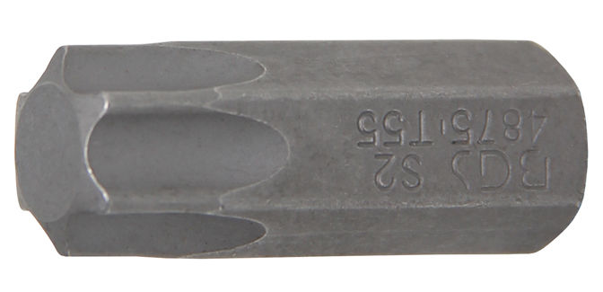 Šroubovací bit 3/8" T-profil (Torx) T55 x 30 mm BGS104875, zatíž. do 5 kg