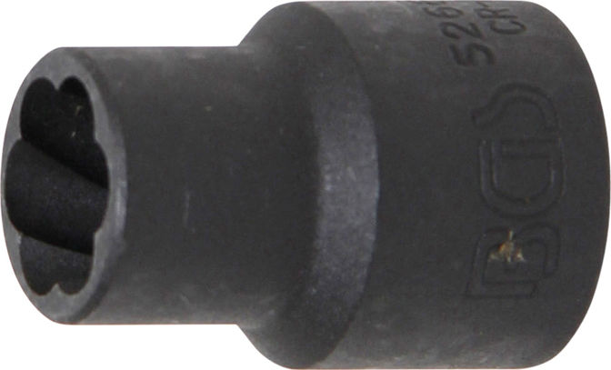 Nástrčná hlavice 1/2" 6hran 12 mm BGS105266-12 pro povolení poškozených šroubů
