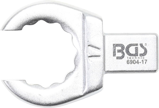 Otevřený očkový klíč 16 mm BGS106904-17 Nástrčný s upínáním 9 x 12 mm