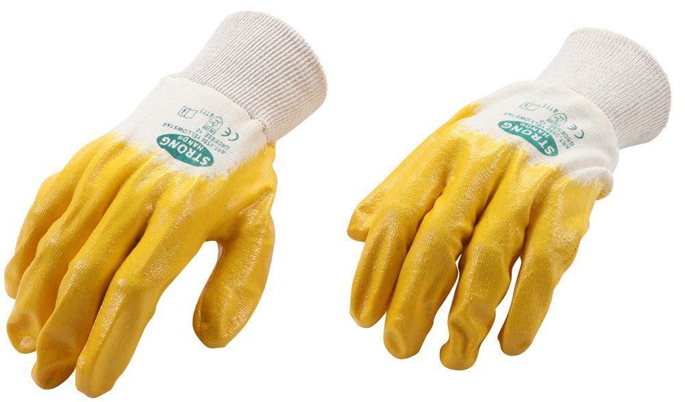 Pracovní rukavice Kraftmann - nitrilové BGS109961, velikost L (10)