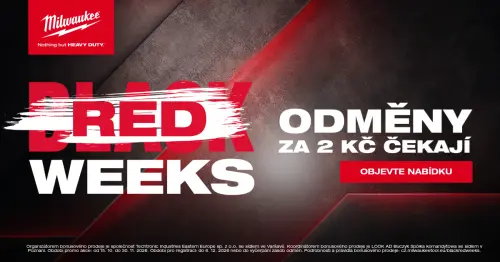 MILWAUKEE AKCE - BLACK RED FRIDAY WEEKS