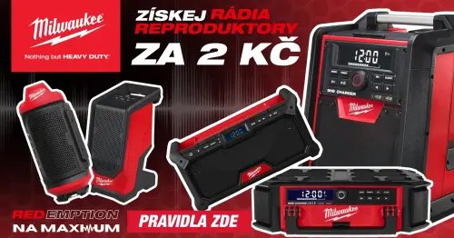 Milwaukee REDEMPTION - REPRO/RADIO ZA 2 Kč