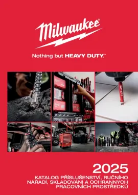 Milwaukee katalog (CZ) 2025 - Příslušenství, ruční nářadí, skladování, OOPP