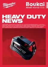 Milwaukee katalog novinky HEAVY DUTY NEWS (1.10.2026-31.1.2027)