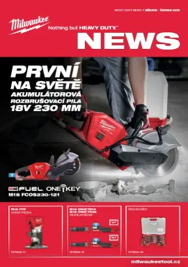 Milwaukee katalog NEWS (CZ) Heavy duty novinky 2020/03-2020/06