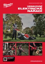 Milwaukee katalog (CZ) Venkovní elektrnické nářadí, zahradní nářadí