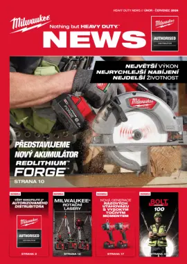 Milwaukee katalog NEWS (CZ) Heavy duty novinky 2024/02-2024/07