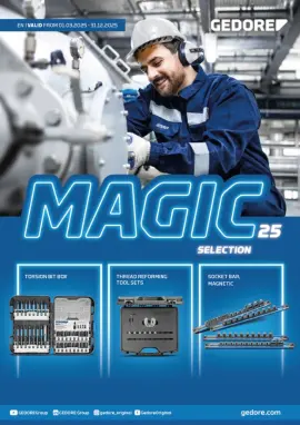 GEDORE katalog (EN) MAGIC25 (3/2025-12/2025)