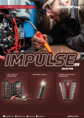 GEDORE katalog (EN) IMPULS25 (3/2025-12/2025)