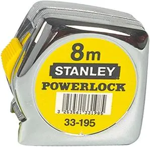 Kapesní svinovací metr Po werlock Plast 10 m x 25 m m STANLEY