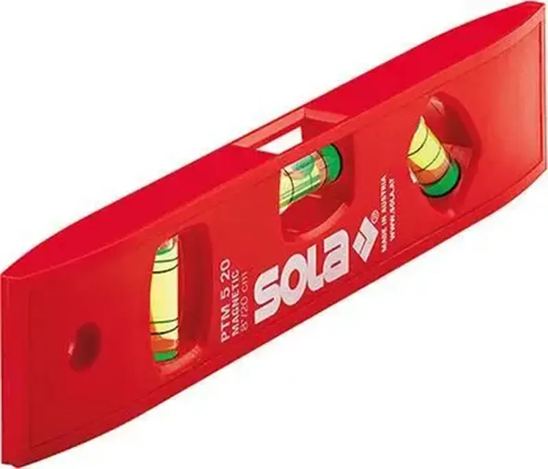Plastová vodováha 200 mm Sola Torpedo PTM 5 20 magnetická