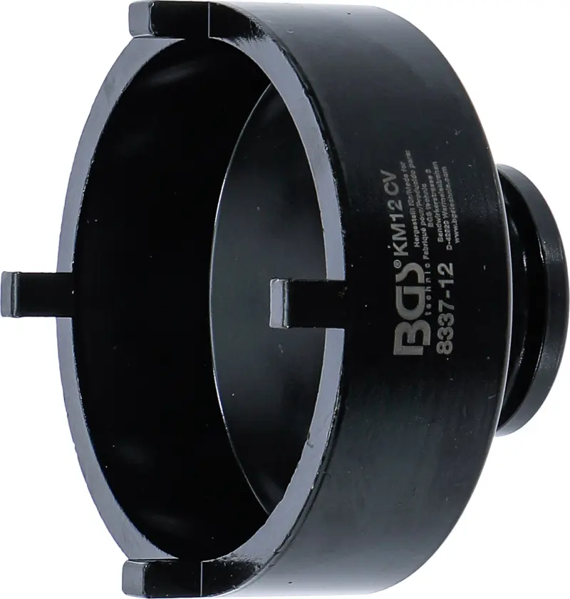 BGS 8337-12 Nástrčná hlavice 3/4" na matice se zářezy KM12 (vnější čep) (BGS108337-12)