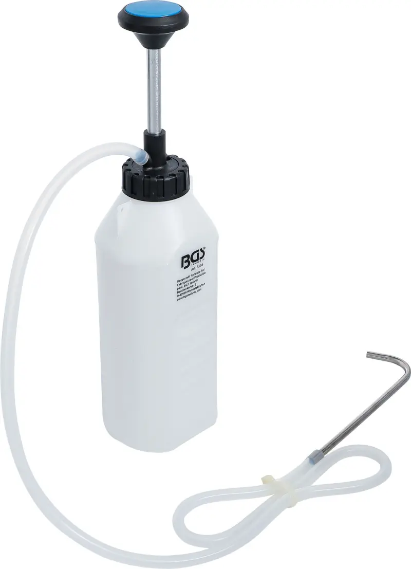 BGS 8356 Pumpa přečerpávací, nádržka 1000 ml, pro olej, brzdovou kapalinu BGS 8356 (BGS108356)