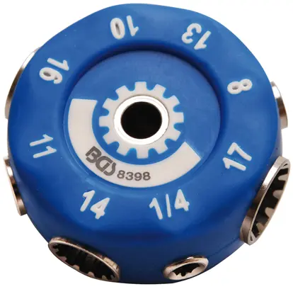 Multifunkční nástrčná hlavice 8 ÷ 17 mm BGS108398 Gear Lock (BGS108398)