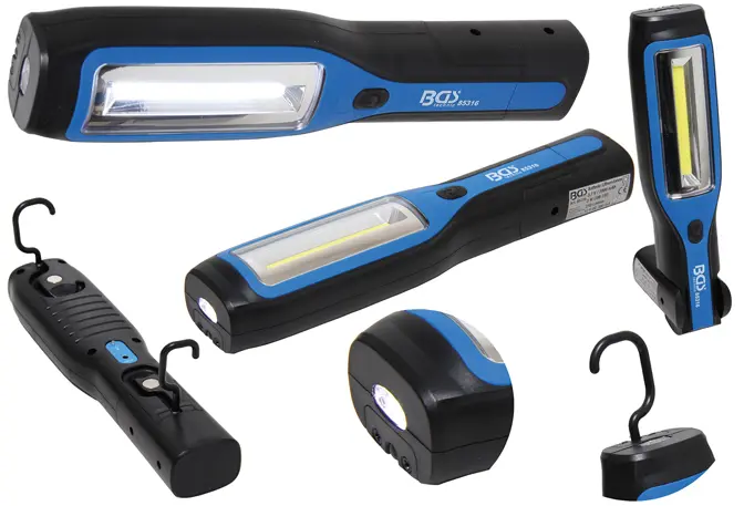 lampa montážní 3W, COB LED, nabíjecí (BGS1085316)