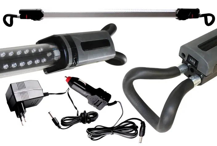 Akumulátorová LED lampa 7W BGS1085412, na kapotu vozu (BGS1085412)