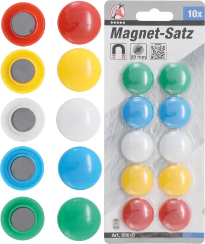 Magnety pr. 30 mm BGS 85810 10 dílů (BGS1085810)